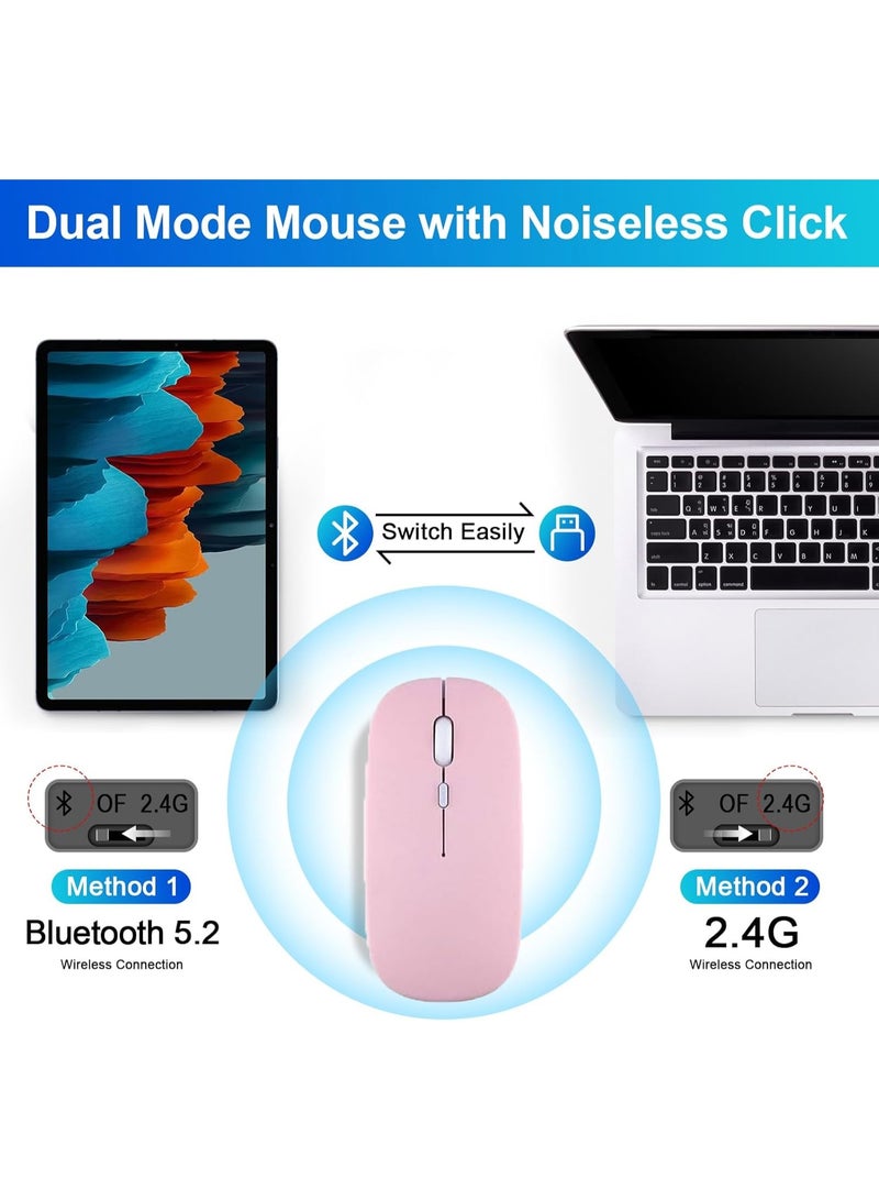 【Arabic English】Keyboard Case with Mouse for Honor Pad X8a 11-inch (2024 Model), Detachable Magnetic Rechargeable, Bluetooth Keyboard Case Cover with Wireless Bluetooth Mouse - Image 2